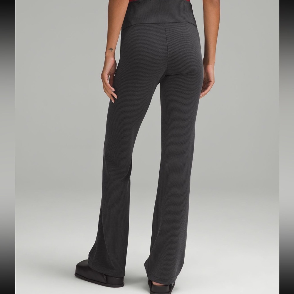 Lululemon Ribbed softstreme flare pant - Picture 6 of 7